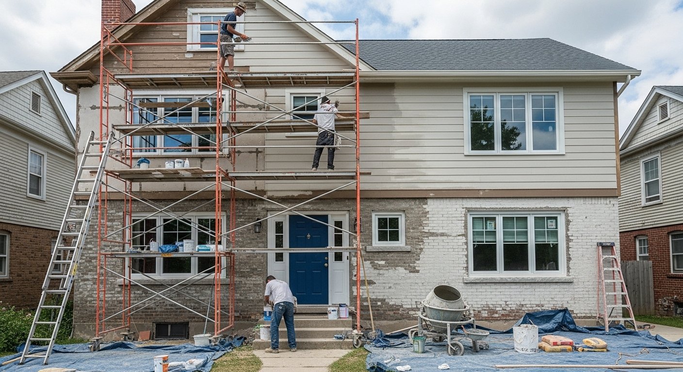 Exterior Restoration in Algonquin, IL